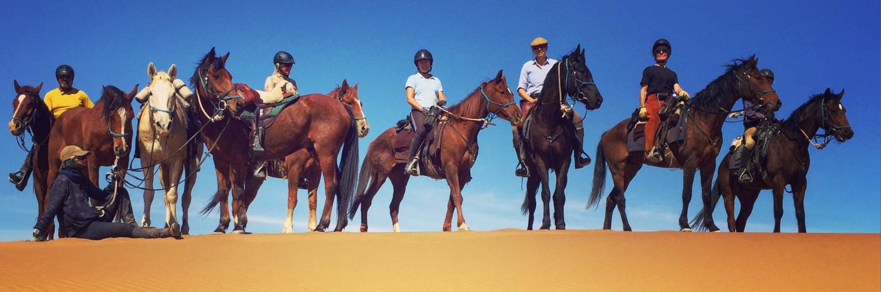 10 Riders, 14 Horses and 350km of Desert