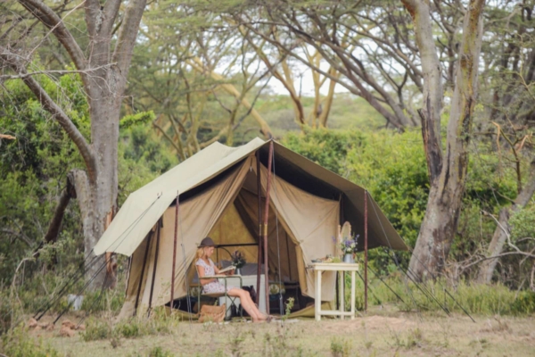 safari tent in Masai Mara
