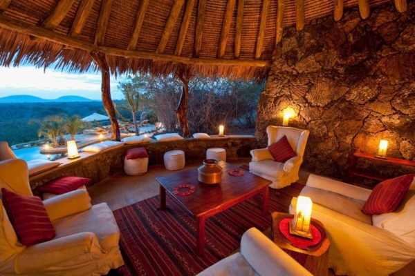 African Horse Safaris - Ol Donyo Lodge Kenya (12) Luxury interiors at Ol Donyo Lodge, Kenya