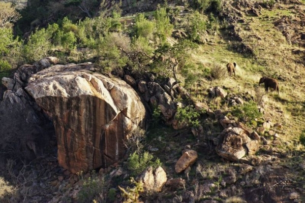 Unique rocks in Kenya