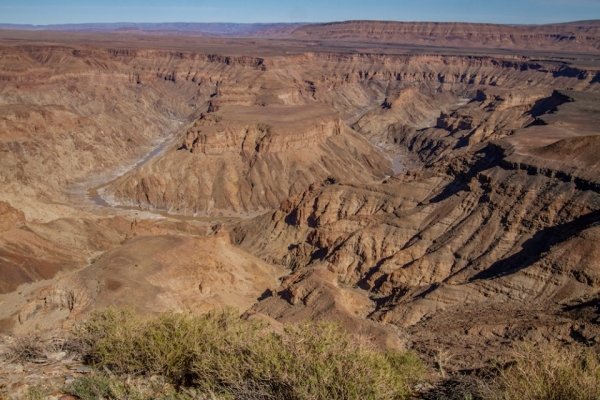 View of the Fish River Canyon