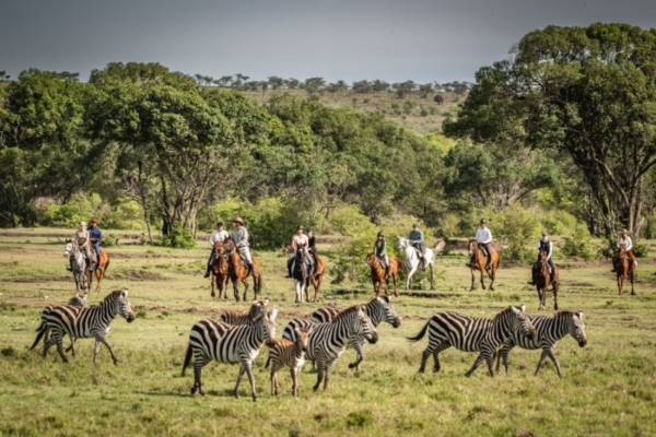 Horseback safari in the Masai Mara with Offbeat