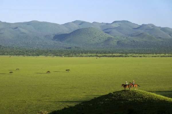 Miles of Africa all around at Chyulu Hills