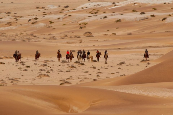 Ride in the world's oldest desert