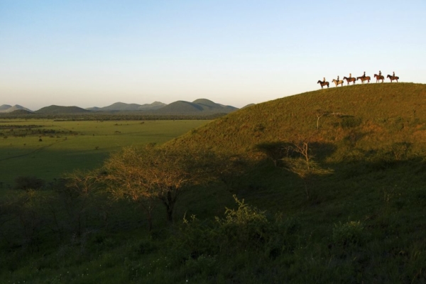 Miles of Africa all around at Chyulu Hills