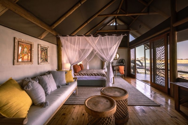 Kujwana 2025 Rooms Suite Luxury rooms at Kujwana Camp in the Okavango Delta