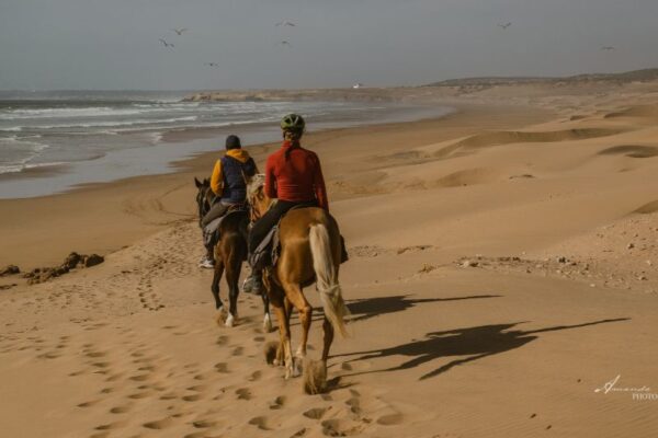 Horse Riding on the Essaouira Horse Riding Holiday in Moroco
