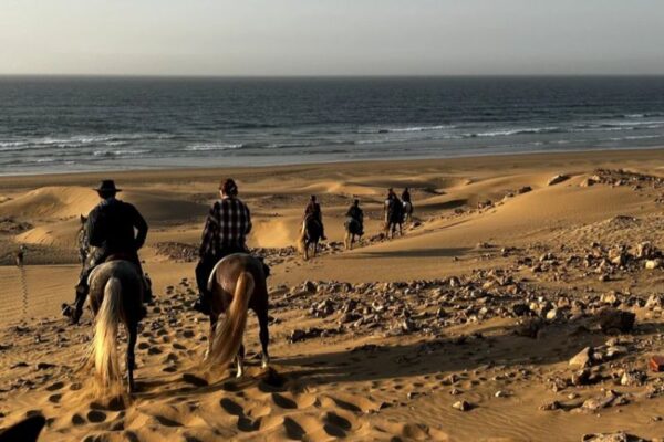 Horse Riding on the Essaouira Horse Riding Holiday in Moroco