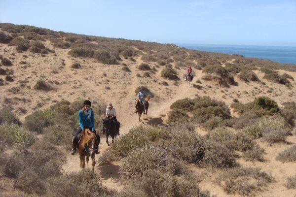 Hors Riding on the Essaouira Horse Riding Holiday in Moroco