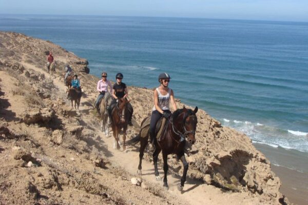 Horse Riding on the Essaouira Horse Riding Holiday in Moroco