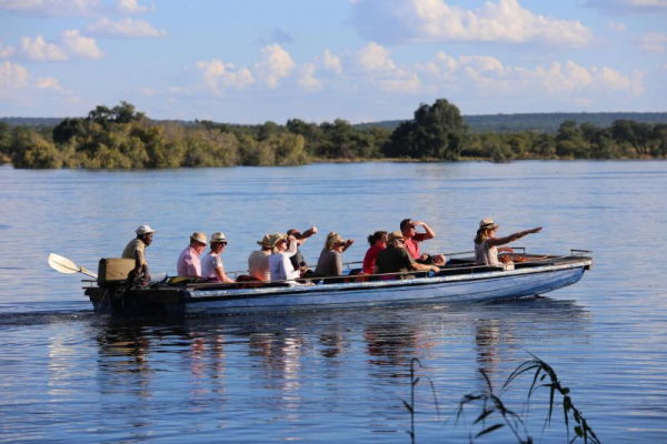 Rivercruise in Zambia