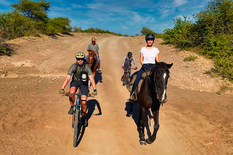 Ride and Cycle on Botswana Safari