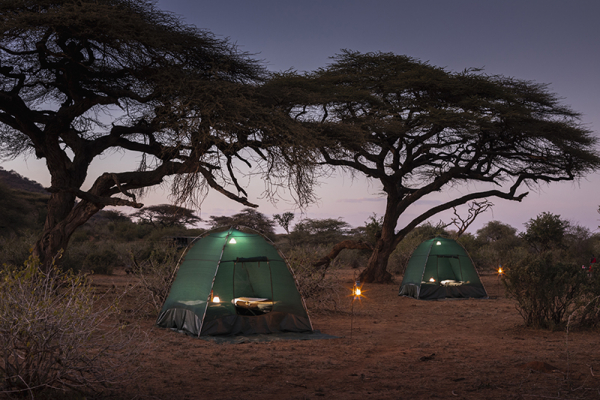 Kenya safari tents
