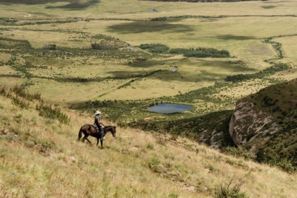 Horse riding at Moolmanshoek South Africa