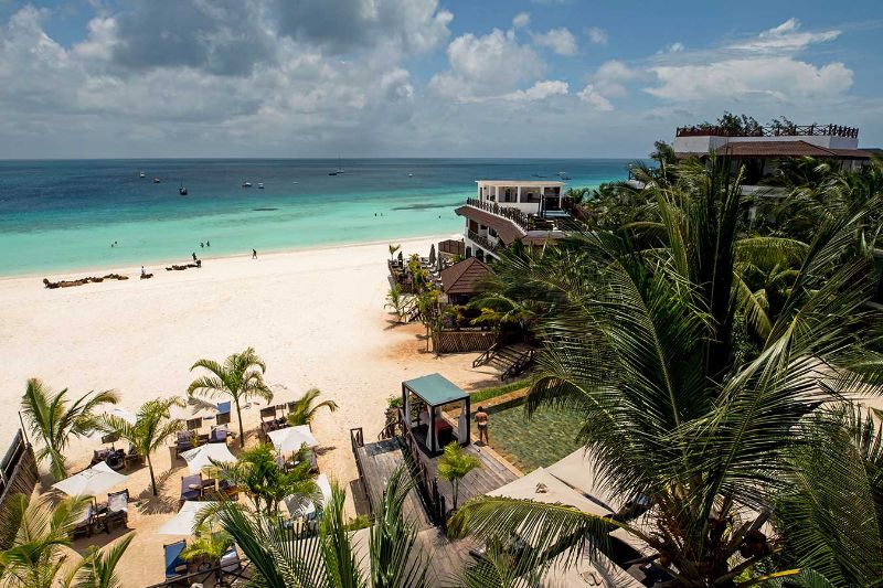 View from the Z Hotel Zanzibar