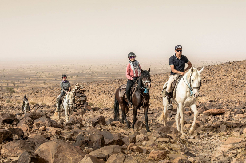 Horse riding in Morocco