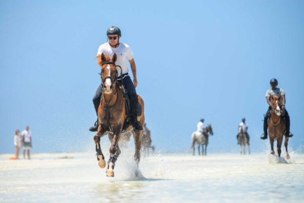 Horse riding in Zanzibar Island