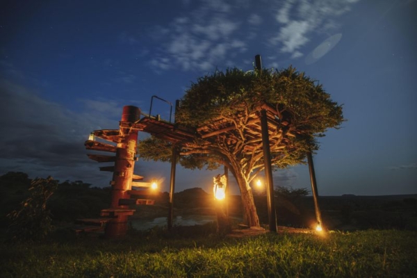 Ol Malo Kenya - African Horse Safaris (45) Treehouse sleepout at Ol Malo in Kenya - African Horse Safaris