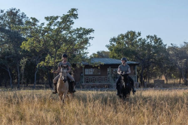 Bushwillow at Ants (4) Ridning in front of camp at Bushwillow Camp at Ant Africa Safaris in South Africa