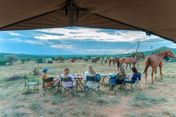 Mobiel camp at Rocky Hollow - Kenya