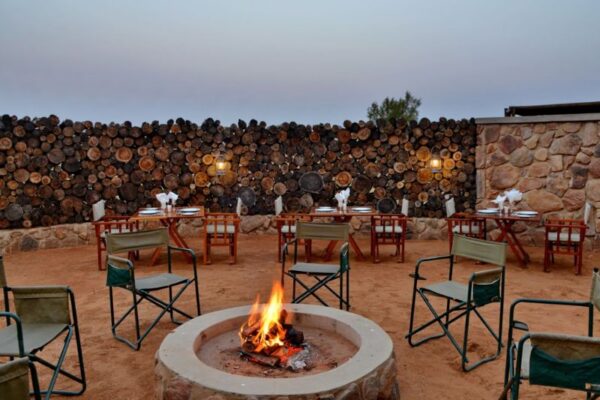 Boma at Ants River Lodge in South Africa